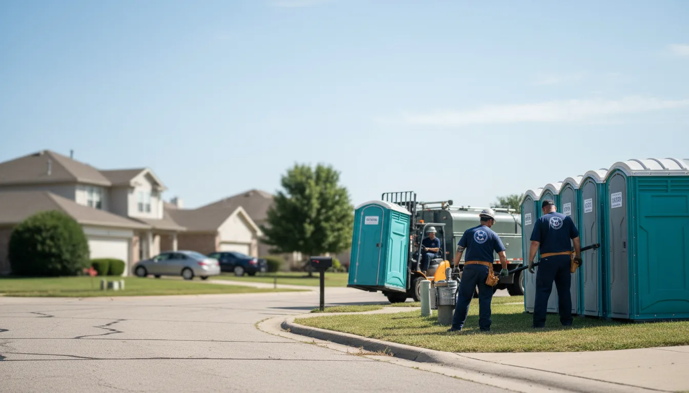 Porta Potty Rental in Nixon, TX near me